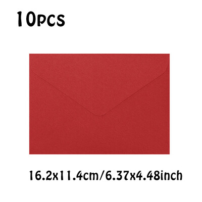 10 vnt/stal. Aukštos kokybės vokai smulkaus verslo reikmenys 16,2x11,4 cm 120 g popieriniai kvietimai atvirukai Laiškai Vestuvių raštinės reikmenys