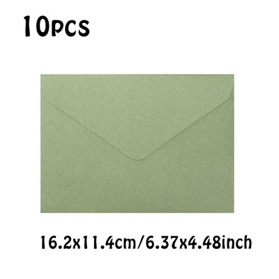 10 vnt/stal. Aukštos kokybės vokai smulkaus verslo reikmenys 16,2x11,4 cm 120 g popieriniai kvietimai atvirukai Laiškai Vestuvių raštinės reikmenys