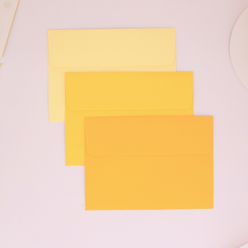 10tk/pakk 13,3x18,4cm punane ümbrik jõukollakas roheline värviline kirjapaberist ümbrikud kingituste fotokottide pakendamiseks