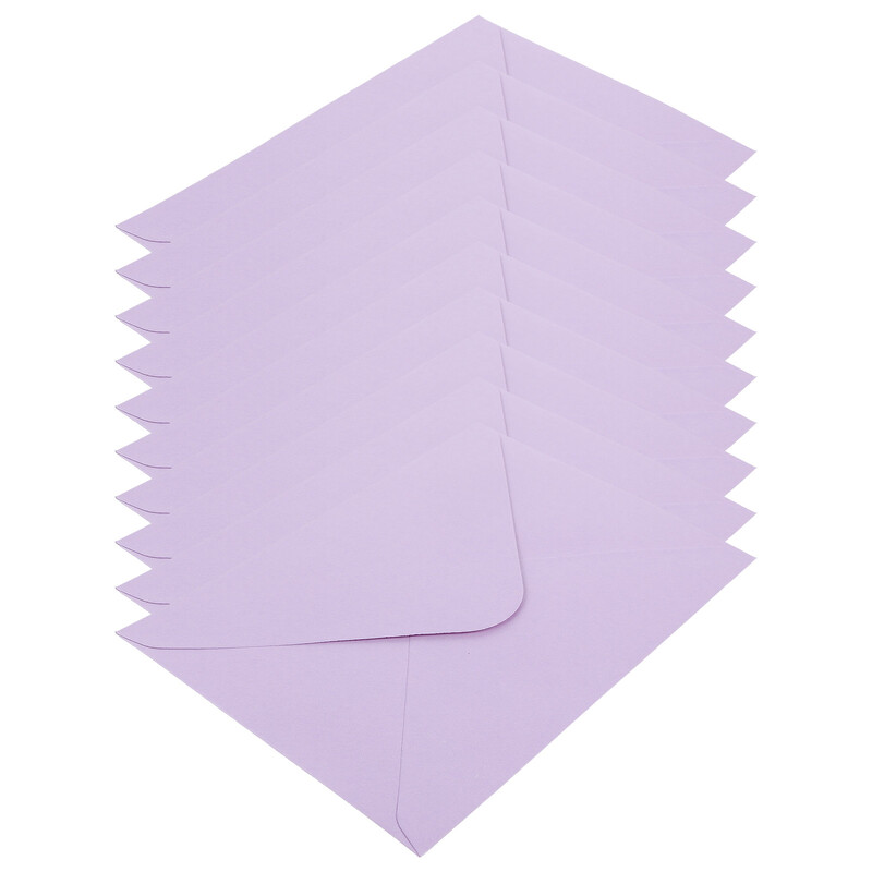 Čestitke od 50 komada Poštanska vreća Papir za zabave Studentske omotnice Pozivnice za festival Lavanda Poklon Vjenčanje Prikladno