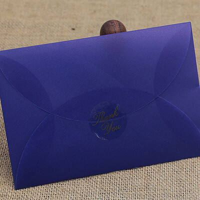 10 buc/lot plicuri colorate de hârtie cu acid sulfuric semi-transparente pentru depozitarea cărților poștale DIY, invitație de nuntă, ambalaj cadou