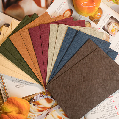 10 бр./компл. плътни пликове, пощенска картичка, пликове за опаковане на подаръци, покана за сватбено тържество, корица на картичка, плик за пари, канцеларски материали Kawaii