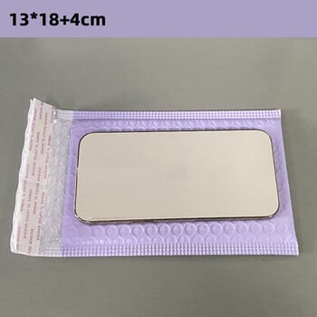 10 τμχ Bubble Mailers Purple Polyester Bubble Mailer Αυτοσφραγισμένοι φάκελοι με επένδυση Τσάντες δώρου Συσκευασία φακέλους Τσάντες για βιβλίο