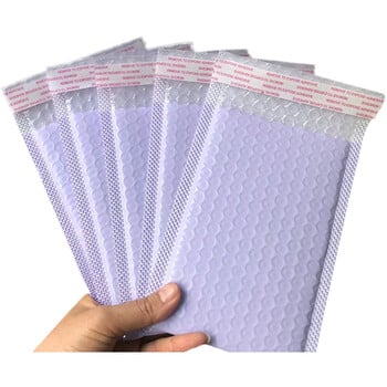 10 τμχ Bubble Mailers Purple Polyester Bubble Mailer Αυτοσφραγισμένοι φάκελοι με επένδυση Τσάντες δώρου Συσκευασία φακέλους Τσάντες για βιβλίο