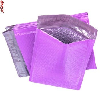 Νέα ταχυδρομική θυρίδα Bubble 10 τεμαχίων, τσάντα Poly Ziplock, τσάντα δώρου με φάκελο σάντουιτς, που χρησιμοποιείται για βιβλία και περιοδικά με επένδυση από ταχυδρομικές τσάντες