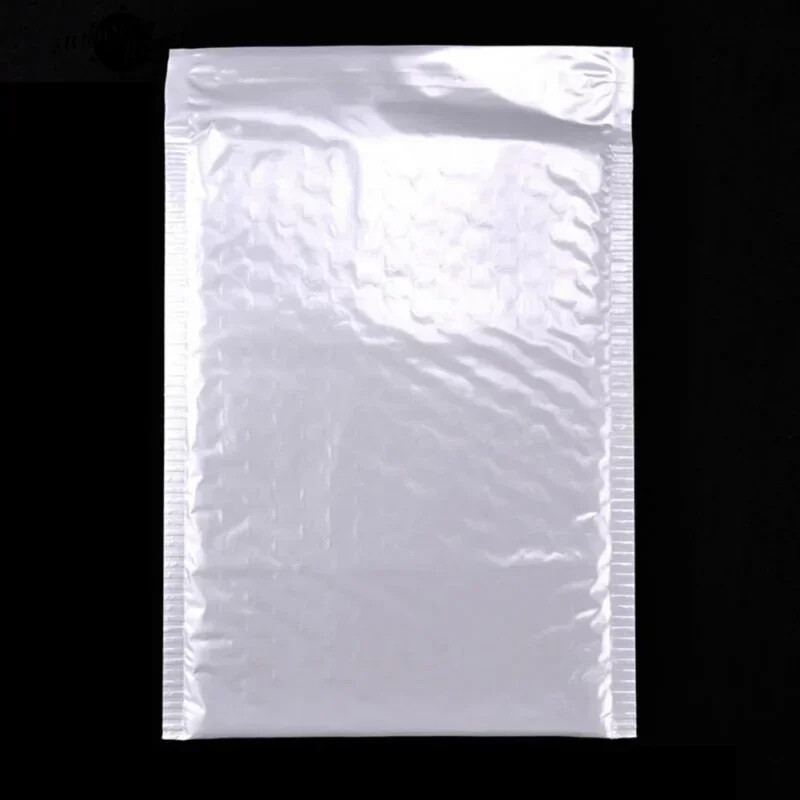 10-20 buc. Plicuri cu bule Saci de expediere din spumă albă Poly Bubble Mailers Pad Saci de ambalare cu auto-sigilare pentru reviste 11cm 15cm 23cm