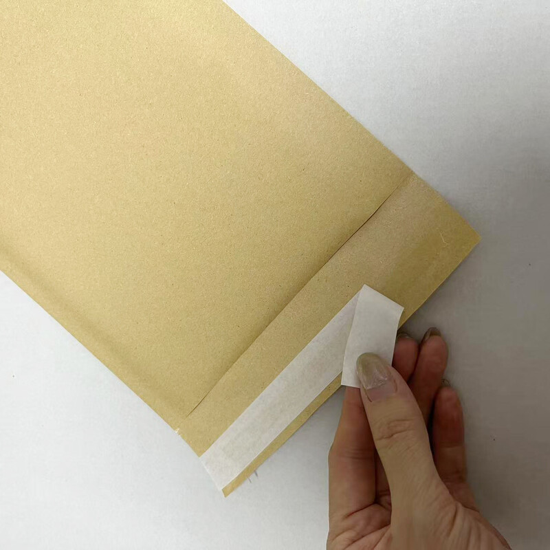 10 бр. Пликове с мехурчета от крафт хартия Подплатени пощенски пликове Плик за доставка Самозапечатваща се опаковъчна чанта за доставка Куриерски чанти за съхранение