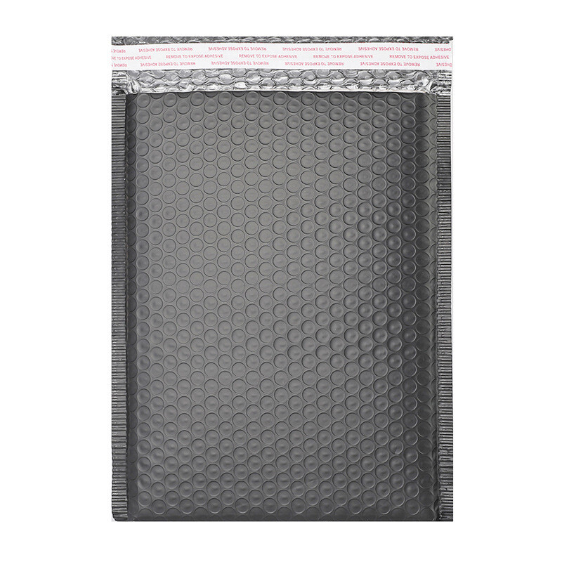 100 опаковки Черни балонни опаковъчни чанти за бизнес стоки/подаръци/пликове/пакетна чанта за бижута Анти-екструзия Водоустойчива