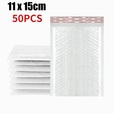 50/30/10 vnt. burbulinis vokas Didmeninis baltas paminkštintas vokas, skirtas pakuoti.