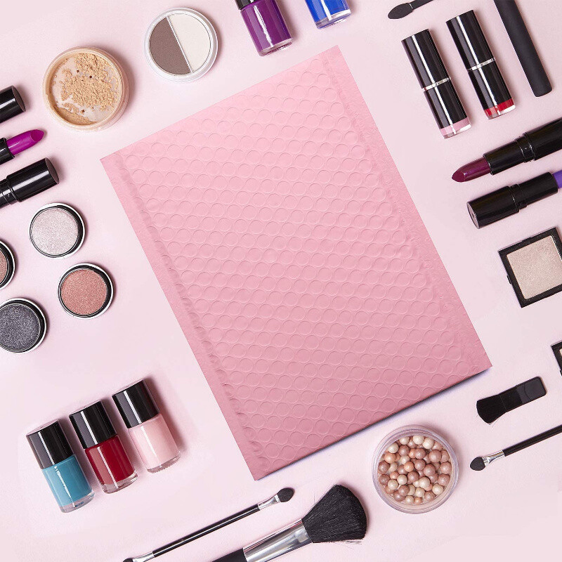 20 vnt burbuliniai vokai, rožiniai polietileniniai burbuliniai laiškai