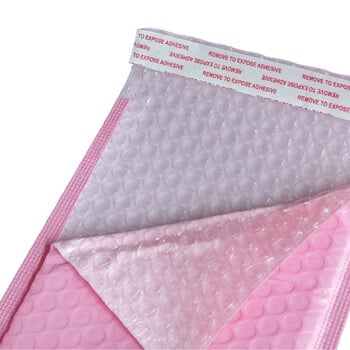 20 τμχ Bubble Mailers Pink Poly Bubble Mailer Self-seal με επένδυση φακέλους