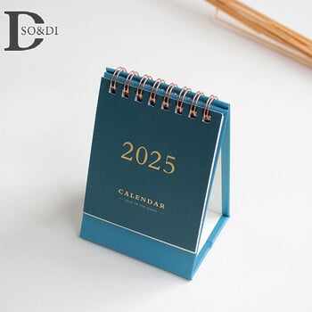 Επιτραπέζιο Ημερολόγιο 2025 Cute Daily Planner Απλό μονόχρωμο ημερολόγιο Εκμάθηση λίστας στόχων Λίστα εργασιών Είδη γραφείου για το σπίτι