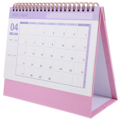 Radio 2025 Calendar de birou Ceas digital Rechizite pentru casă Tablă albă Decorativă Luna Mare