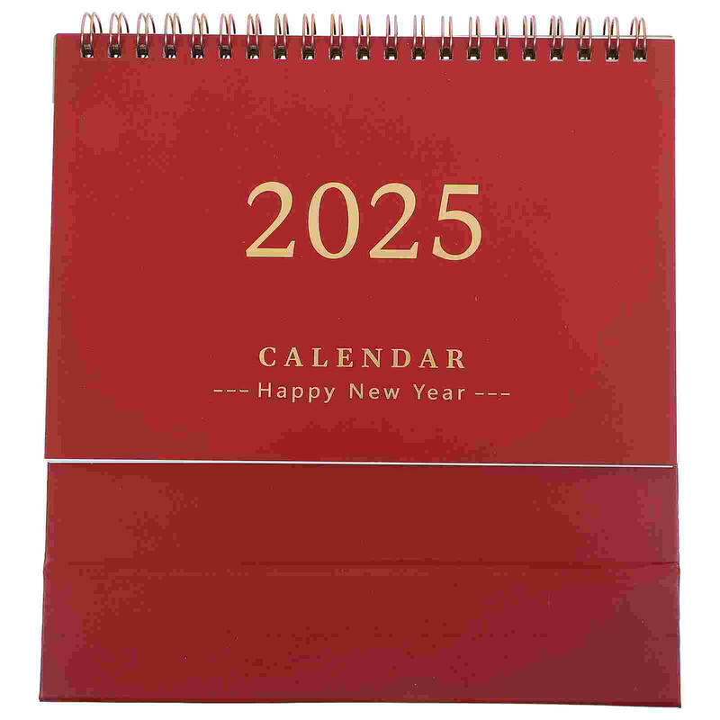 Radio 2025 Calendar de birou Ceas digital Rechizite pentru casă Tablă albă Decorativă Luna Mare