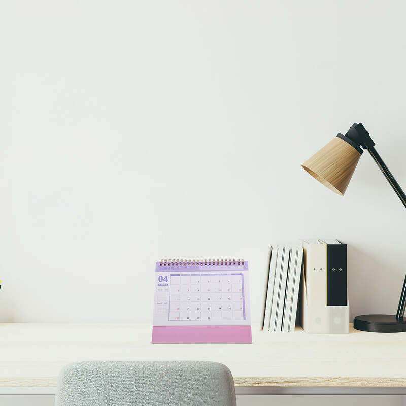 Radio 2025 Calendar de birou Ceas digital Rechizite pentru casă Tablă albă Decorativă Luna Mare