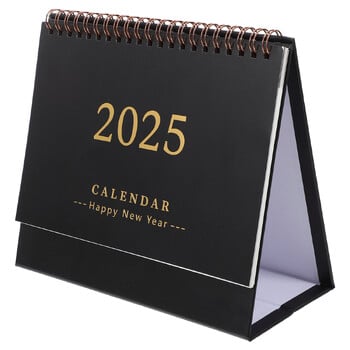 24 25 Desk Calendar Μηνιαίο 2025 Mini Standing Decoration Desktop Planner