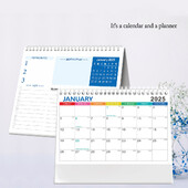 Календар за 2025-2026 г. Стенен календар с голям блок 18 месеца Календар за 2025 г. Годишен годишен плановик с дати и бележки януари 2025 г. - юни 2026 г.