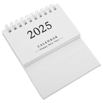 Calendar 2025 Desk Note Perpetual Daily Use Standing Supplies Office White Small Monthly Child