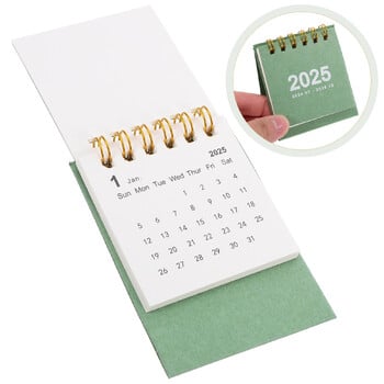 Turn The Page 2025 Desk Calendar Advent Calendars Standing Desktop Iron Mini Cute