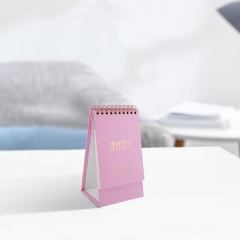 Monthly Wall Planner 2025 Desk Calendar White Board Flip for Classroom Refrigerator Pink Paper Office