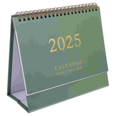 Mėnesio kalendorius Piano 2025 Stalinis biuro stalinis stacionarus Dekoratyvinis Kasdienio naudojimo Namų reikmenys Levandų gležnas