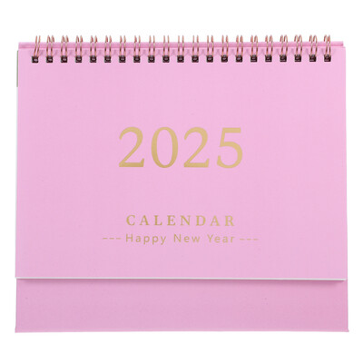 Mėnesio kalendorius Piano 2025 Stalinis biuro stalinis stacionarus Dekoratyvinis Kasdienio naudojimo Namų reikmenys Levandų gležnas