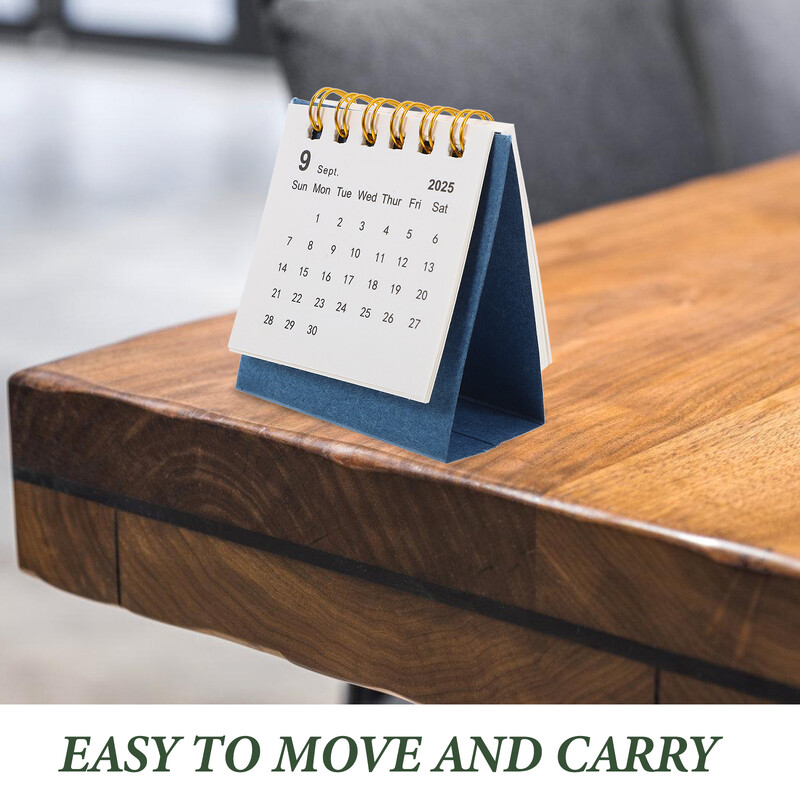 2025. aasta lauakalender kontori väike püstine lauakalendrid lastele triikraud, kaasaskantav kuukaunistus