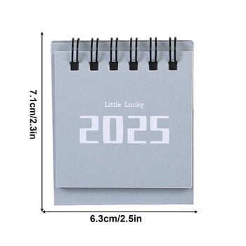 Standing Calendar Desktop Calendar 2025 Small Desktop Decoration Pad Ημερολόγιο Standing Calendar For Home School