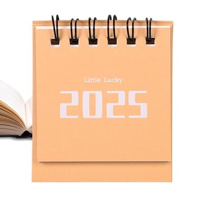 Standing Calendar Desktop Calendar 2025 Small Desktop Decoration Pad Ημερολόγιο Standing Calendar For Home School