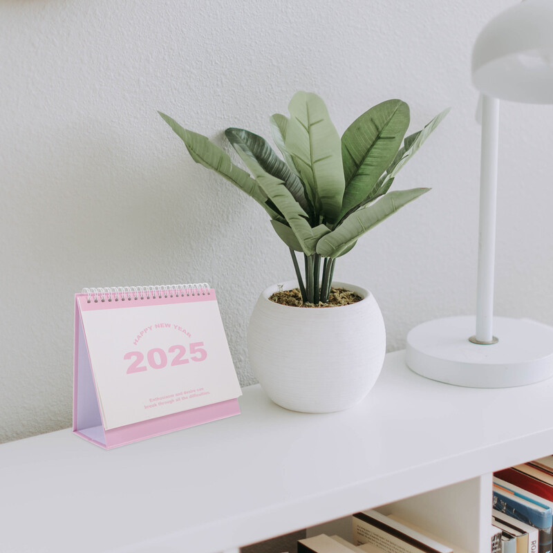 Sülearvuti ingliskeelne versioon Lauakalender Advendikalendrid Seisva Paberi Mini Lihtne Kuu 2025