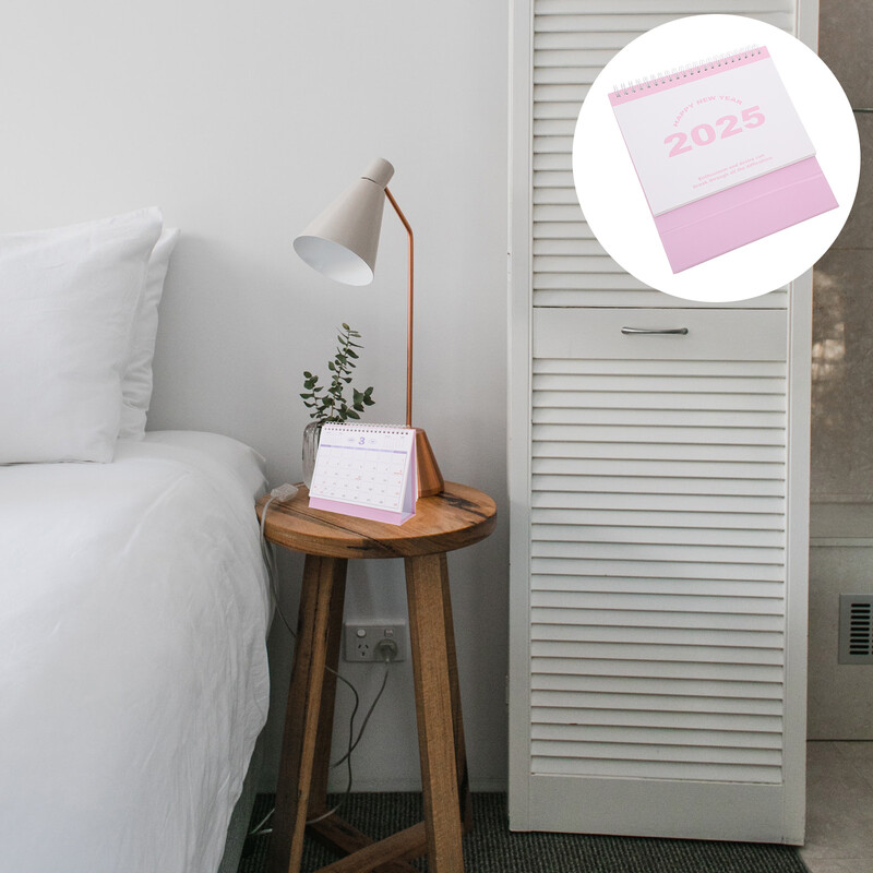 Sülearvuti ingliskeelne versioon Lauakalender Advendikalendrid Seisva Paberi Mini Lihtne Kuu 2025