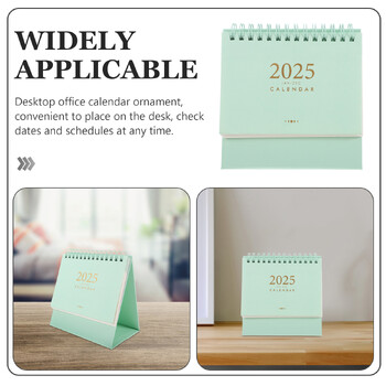 2025 Desk Calendar 2024 Schedule Planner Countertop Planners Desktop Pink Paper