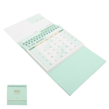 2025 Desk Calendar 2024 Schedule Planner Countertop Planners Desktop Pink Paper