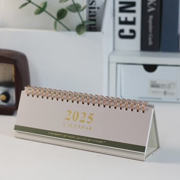 Desk Standing Calendar 2025 Desktop Small Monthly Planner Τραπέζι γραφείου Mini Επιτραπέζιο Πρόγραμμα Τοίχου Καθημερινά Διακοσμητικό