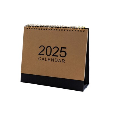 Y1UB 2025 Настолен календар Обикновен стоящ календар Годишен планер Малък календар