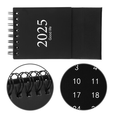 Calendar Mini Birou Birou Calendare de Advent Program 2024 Hârtie Decorativă Lunar