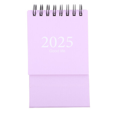 Calendar Mini Birou Birou Calendare de Advent Program 2024 Hârtie Decorativă Lunar