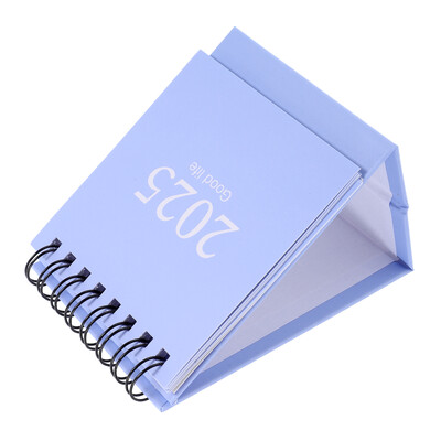 Calendar Mini Birou Birou Calendare de Advent Program 2024 Hârtie Decorativă Lunar