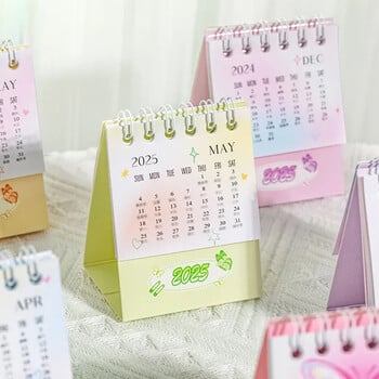 6Style 1Pcs/bag Butterfly Mini Desk Calendar for DIY Εγχειρίδιο Διακόσμηση Επιτραπέζιου Γραφείου Φοιτητής Σημείωση Λαμβάνοντας Μελέτη