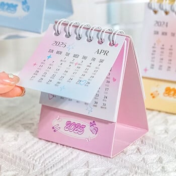 6Style 1Pcs/bag Butterfly Mini Desk Calendar for DIY Εγχειρίδιο Διακόσμηση Επιτραπέζιου Γραφείου Φοιτητής Σημείωση Λαμβάνοντας Μελέτη