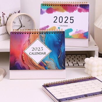 2024 2025 Mini Desk Calendar 18 Months Standing Desk Calendar Μηνιαίος προγραμματιστής To Do List Organizer Ημερολόγιο Διακόσμηση σπιτιού