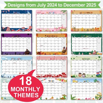 2024 2025 Mini Desk Calendar 18 Months Standing Desk Calendar Μηνιαίος προγραμματιστής To Do List Organizer Ημερολόγιο Διακόσμηση σπιτιού