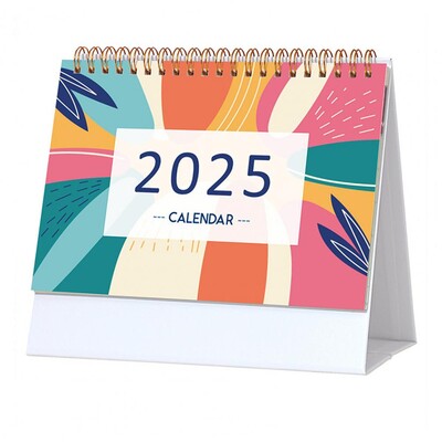2024 2025 Мини настолен календар 18-месечен стоящ настолен календар Месечен плановик Списък със задачи Организатор Календар Декорация на дома