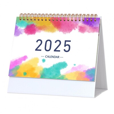 2024 2025 Мини настолен календар 18-месечен стоящ настолен календар Месечен плановик Списък със задачи Организатор Календар Декорация на дома