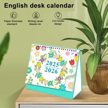 2025 Inspirational Desk Calendar Printing Office Positive Quote Δημιουργικό ημερολόγιο Arrangement Calendar Note Planner Organizer