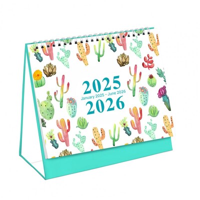 2025 Inspirativni stolni kalendar Ured za tiskanje Pozitivan citat Kreativni raspored kalendara Kalendar Bilješka Planer Organizator