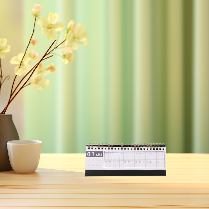 2025 Настолен календар Учител 2024-2025 Малък Адвент Мини Планер Настолен Настолен офис График Календари Хоризонтални