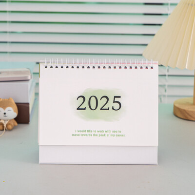 Επιτραπέζιο Ημερολόγιο 2025 Μεγάλο Αγγλικό Ημερολόγιο Βιβλία Ετήσια λίστα εργασιών Μηνιαία ημερήσια διαχείριση χρόνου προγραμματισμού