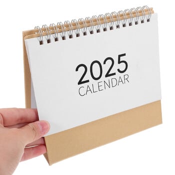 2025 Desktop Calendar Flip Calendar Desk Επιτραπέζιο Ημερολόγιο Student Stationery Monthly Planner Desk Μηνιαίο ημερολόγιο Διακόσμηση