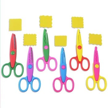 Creative Scissors Paper Pinking Scrapbook Handmade Cut Photo Scissor Diary Craft Album DIY Kid Shear School Supplies